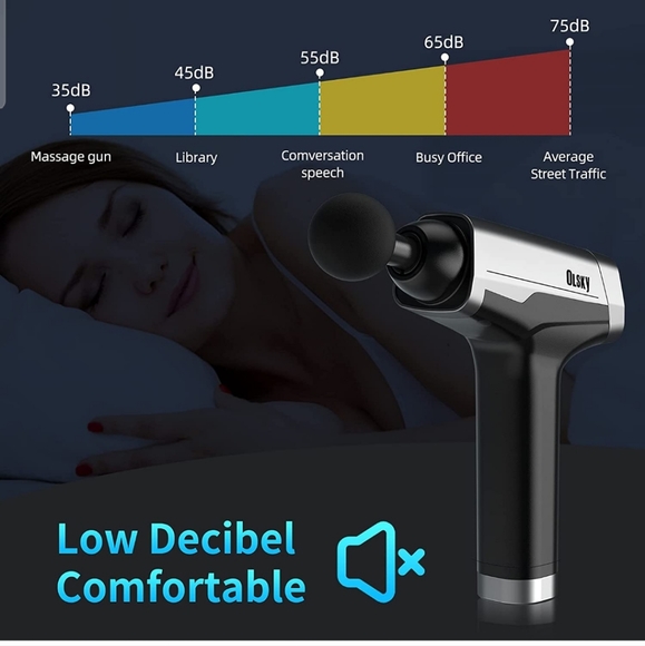 Massage gun with 12 heads - Picture 5 of 11